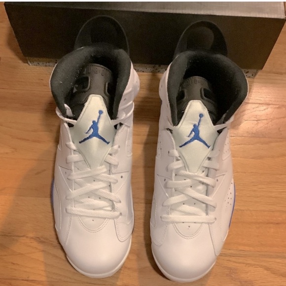 Air Jordan 6 Retro Sport Blue 2014 Men’s Size 10 - Picture 8 of 10